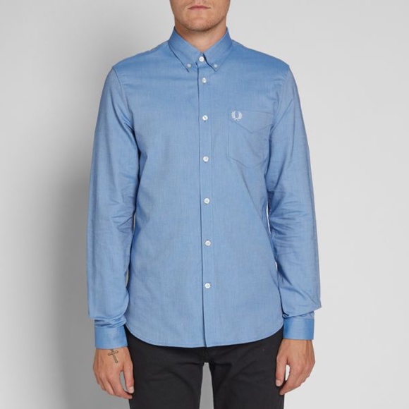 Fred Perry Other - FRED PERRY CLASSIC OXFORD SHIRT MID BLUE